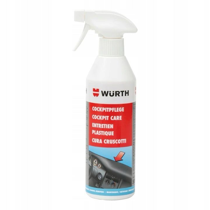 WÜRTH WURTH Cockpitpflege Spray 500ml 08934731 WÜRTH WURTH Cockpitpflege Spray 500ml 08934731