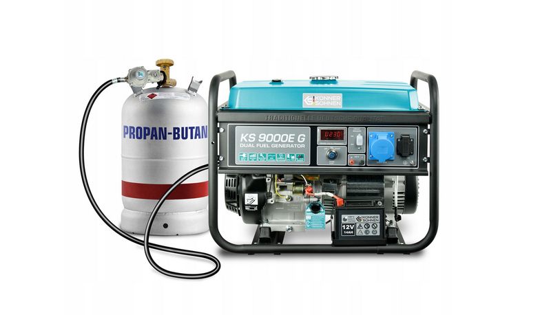 Könner & Söhnen LPG/Benzin 4-Takt Generator KS 9000E G 6,5kW Neu Könner & Söhnen LPG/Benzin 4-Takt Generator KS 9000E G 6,5kW Neu