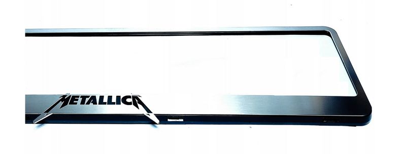 1x Metallica Kennzeichenhalter für Nummernschilder – Der Hingucker für Ihr Fahrzeug! 1x Metallica Kennzeichenhalter für Nummernschilder – Der Hingucker für Ihr Fahrzeug!