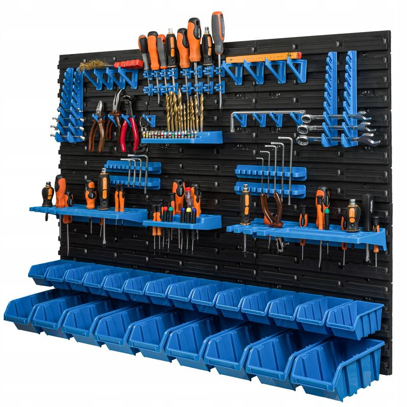 Werkstatt Garage Werkstattregal Werkzeugwand Werkzeugtafel 115x78 cm Wand Werkstatt Garage Werkstattregal Werkzeugwand Werkzeugtafel 115x78 cm Wand