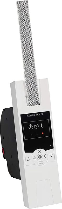 Rademacher RolloTron Standard 1300-UW elektrischer Gurtwickler, für Rollladen bis 45 kg (6 m²), für 23 mm Gurtband, Rolladenantrieb Unterputz