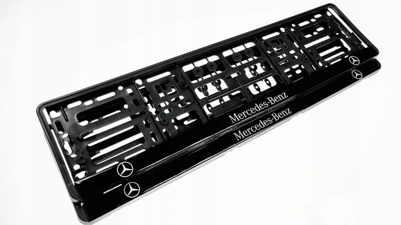 Mercedes-Benz Kennzeichenhalter – Hochwertiges Set (2 Stück)