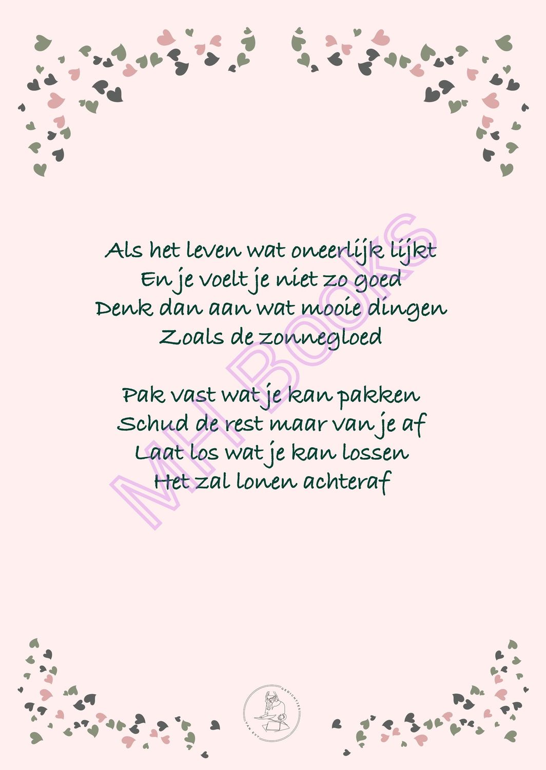 Kaartje 'Troost'