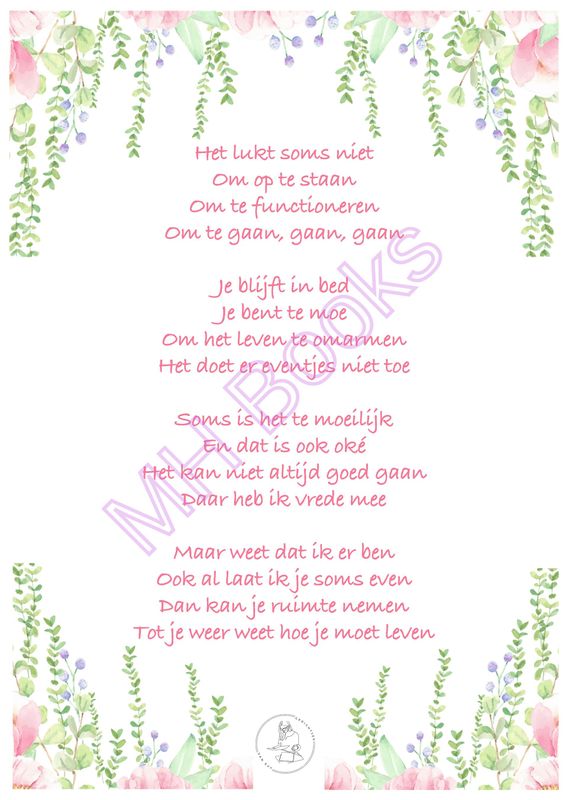 Kaartje 'Vriendschap/troost'