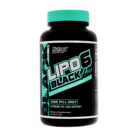 Nutrex Research Lipo 6 Black Hers жиросжигатель для женщин