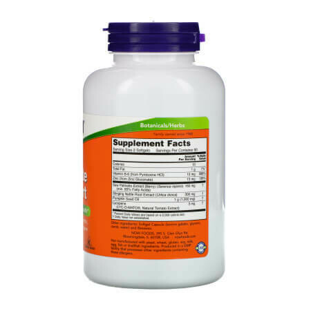 Поддержка Мужского Здоровья - Поддержка простаты от Now Foods Prostate Support 180 капсул