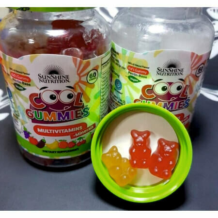 Мультивитамины+минералы для Вашего малыша в одной баночке Cool Gummies от SunShine Nutrition