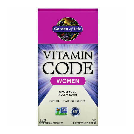 Потрясающие сырые витамины для женщин Garden of Life Vitamin Code
