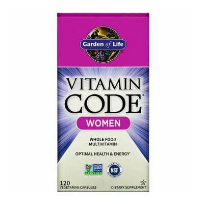 Потрясающие сырые витамины для женщин Garden of Life Vitamin Code