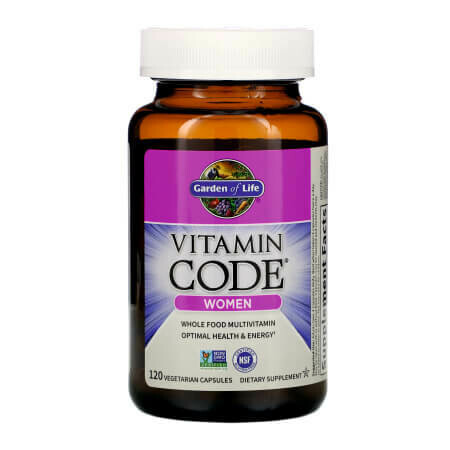 Потрясающие сырые витамины для женщин Garden of Life Vitamin Code