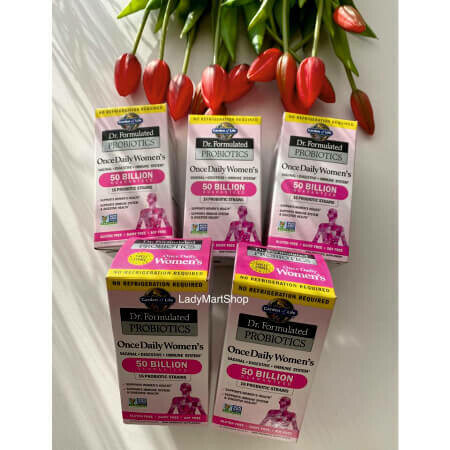Волшебные пилюли для Женщин. Пробиотики для женщин Garden of Life Once Daily Women’s Probiotics