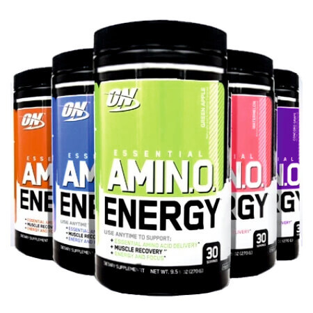 Optimum Nutrition Essential Amino Energy 270 грамм 12 вкусов