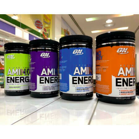 Optimum Nutrition Essential Amino Energy 270 грамм 12 вкусов