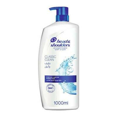 Шампунь против перхоти Основной уход Head &amp; Shoulders Classic Clean (1 литр)