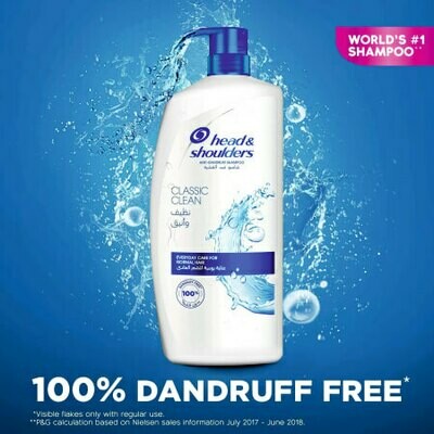 Шампунь против перхоти Основной уход Head &amp; Shoulders Classic Clean (1 литр)