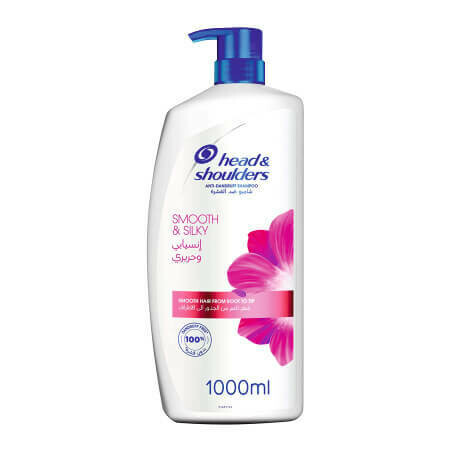 Шампунь против перхоти Гладкие и Шелковистые Head &amp; Shoulders Smooth &amp; Silky (1 литр)