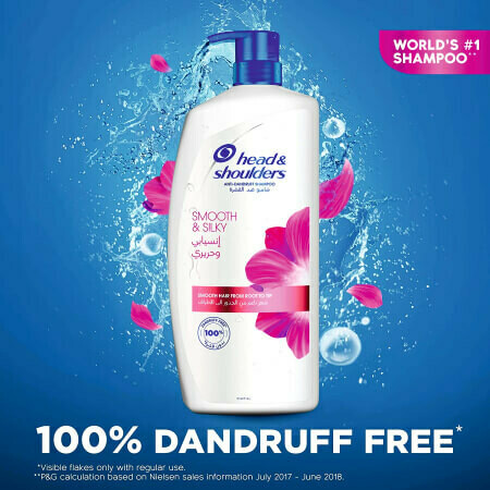 Шампунь против перхоти Гладкие и Шелковистые Head &amp; Shoulders Smooth &amp; Silky (1 литр)