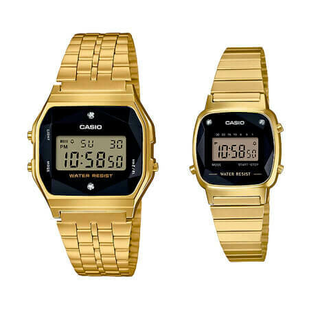 Парные часы Casio с Бриллиантом