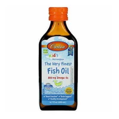 Детский рыбий жир высочайшего качества Carlson Labs Kid's 800 мг