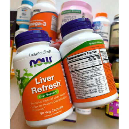 Поддержка печени Now Foods-Liver Refresh