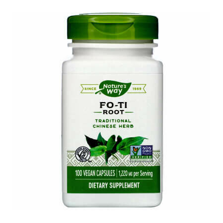 От седины и выпадения волос Nature&#39;s Way Fo-Ti Root
