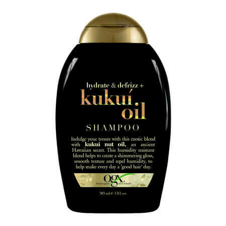 Шампунь с маслом кукуи OGX Hydrate &amp; Defrizz+ Kukui Oil Shampoo