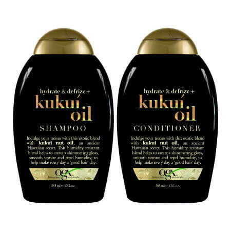 Набор для волос OGX Hydrate &amp; Defrizz+ Kukui (Шампунь + Кондиционер)