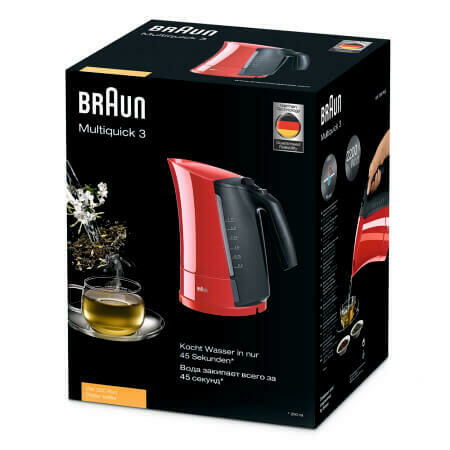 Электрочайник Braun Multiquick 3 Красный