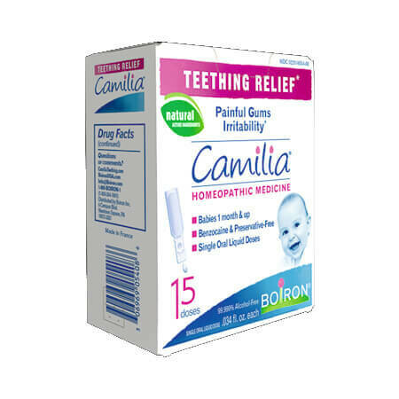 Boiron Camilia средство для снятия боли при прорезывании зубов 15 жидких доз