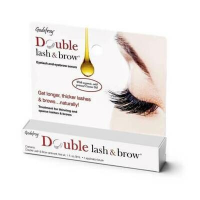 Масло-активатор роста бровей и ресниц Godefroy Double Lash And Brow Treatment Clear