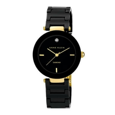 Anne Klein стильные женские часы с бриллиантом на отметке 12 часов