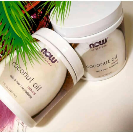 Натуральное кокосовое масло Now Foods, Coconut Oil, 100% Natural