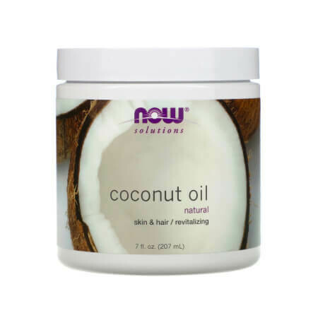 Натуральное кокосовое масло Now Foods, Coconut Oil, 100% Natural
