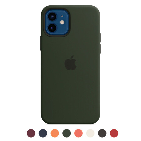 Силиконовый чехол MagSafe для iPhone 12 и iPhone 12 Pro