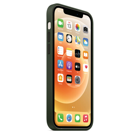 Силиконовый чехол MagSafe для iPhone 12 и iPhone 12 Pro