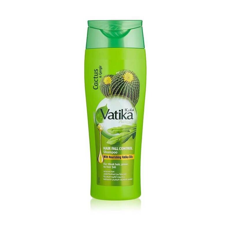 Шампунь против выпадения волос Dabur Vatika Cactus&amp;Gergir Hair Fall Controll Shampoo (600 мл)