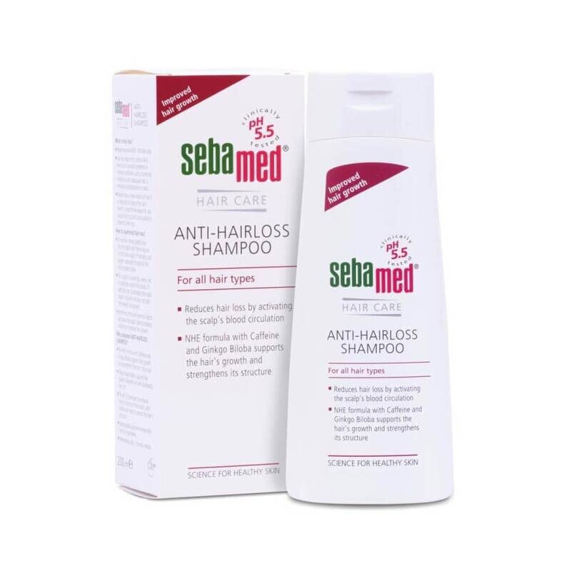 Лечебный Шампунь от выпадения волос Sebamed Anti-Hairloss Shampoo 400 мл