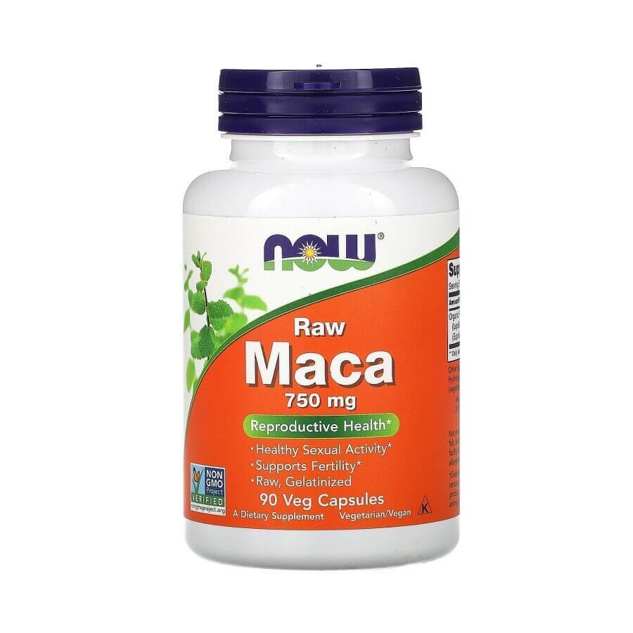 Перуанская Мака для мужчин и женщин Maca Raw Now Foods