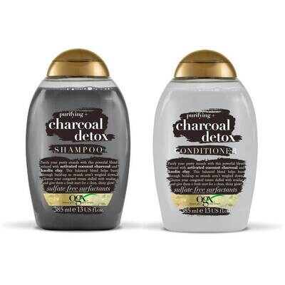 Набор для волос OGX Purifying Charcoal Detox (Шампунь+Кондиционер)