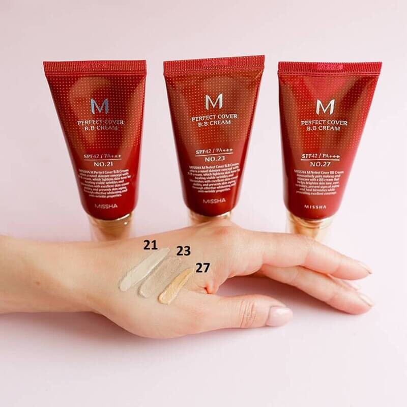 Missha M Perfect Cover BB Cream SPF42 PA+++ №23 Натуральный бежевый (50 мл)