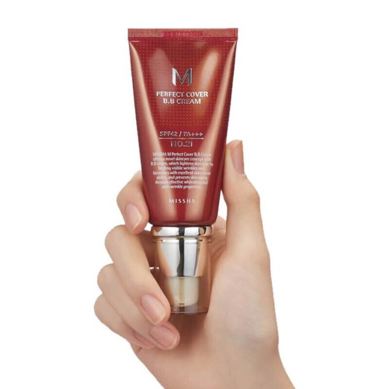 MISSHA BB-крем M Perfect Cover BB Cream SPF42 PA+++ №21 Светло-бежевый (50 мл)