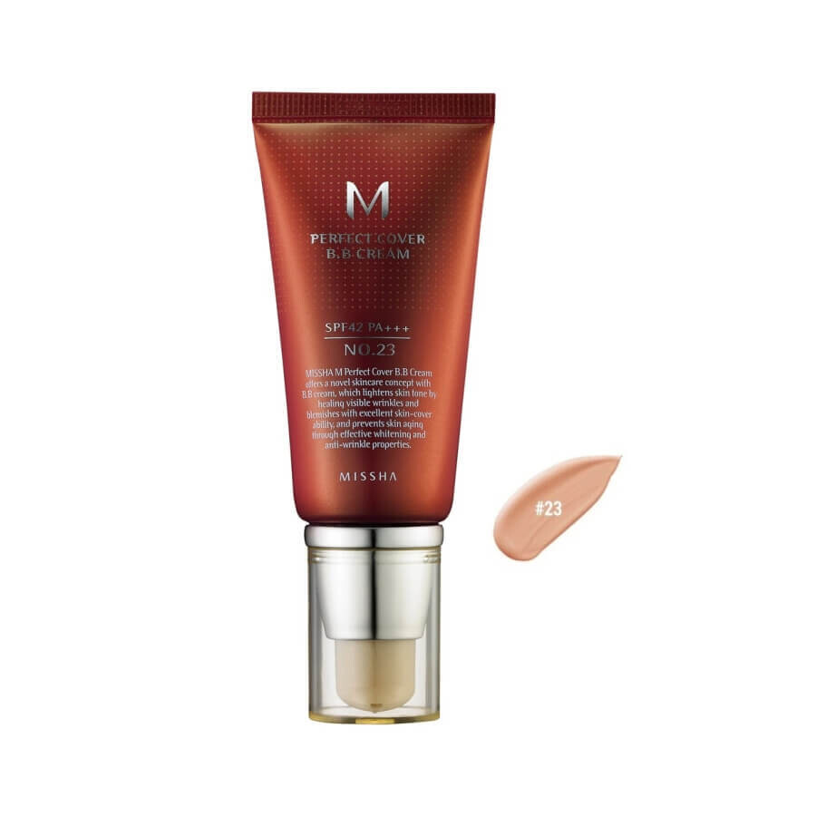 Missha M Perfect Cover BB Cream SPF42 PA+++ №23 Натуральный бежевый (50 мл)