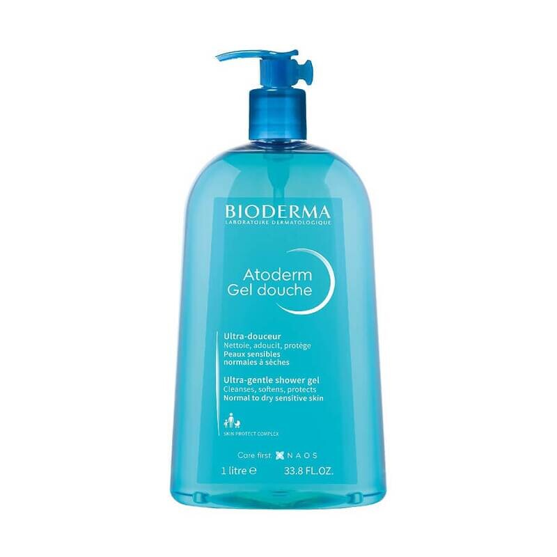 Мягкий гель для душа «Атодерм» Bioderma Atoderm Gentle Shower Gel 1 литр
