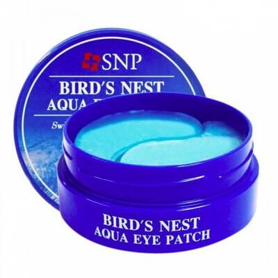 Антивозрастные гидрогелевые лифтинг-патчи SNP Birds Nest с экстрактом ласточкиного гнездa 60 патчей