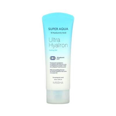 Пилинг-скатка очищения и обновления кожи Missha Super Aqua Ultra Hyalron Peeling Gel