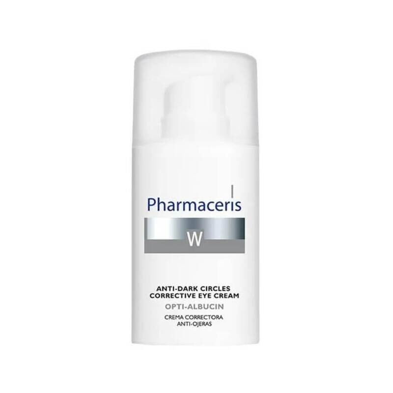 Интенсивный крем для кожи вокруг глаз уменьшающий отеки и темные круги. Pharmaceris W ANTI-DARK CIRCLES CORRECTIVE EYE CREAM SPF 15 OPTI-ALBUCIN 15мл
