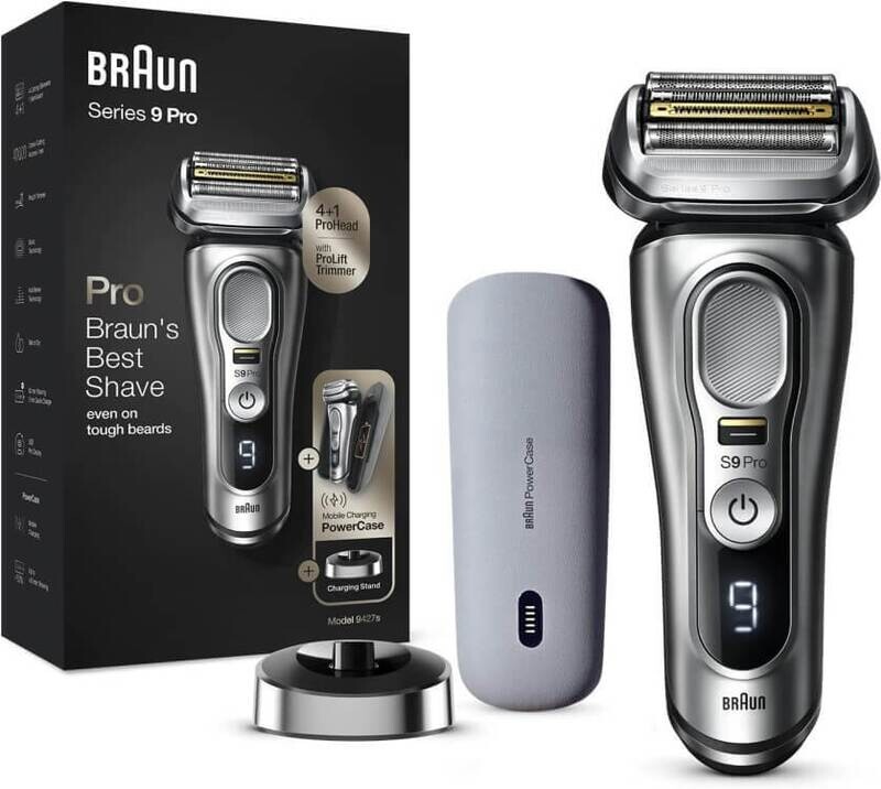 Электробритва Braun Series 9 Pro 9427s с зарядной станцией и футляром