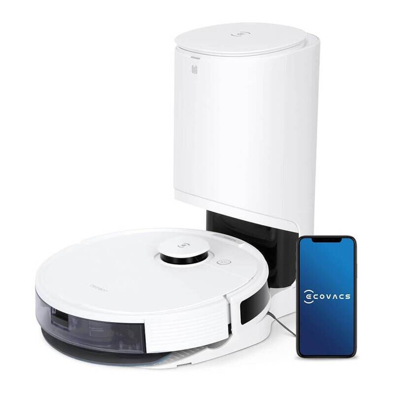 Робот-пылесос Ecovacs Deebot N8+ с станцией самоочистки