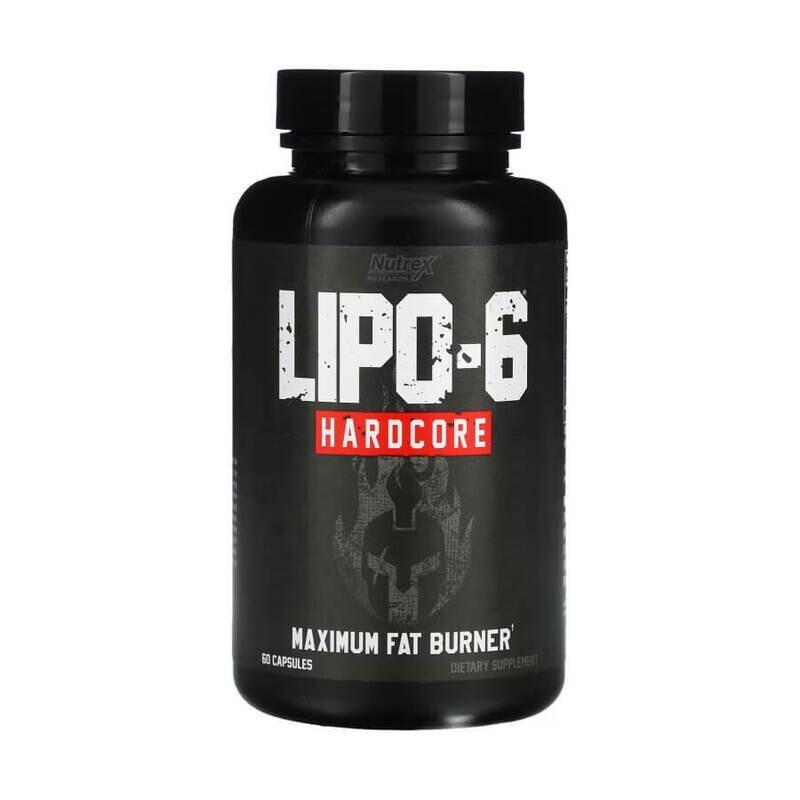 Nutrex Lipo-6 Hardcore жиросжигатель для мужчин и женщин