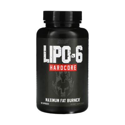 Nutrex Lipo-6 Hardcore жиросжигатель для мужчин и женщин